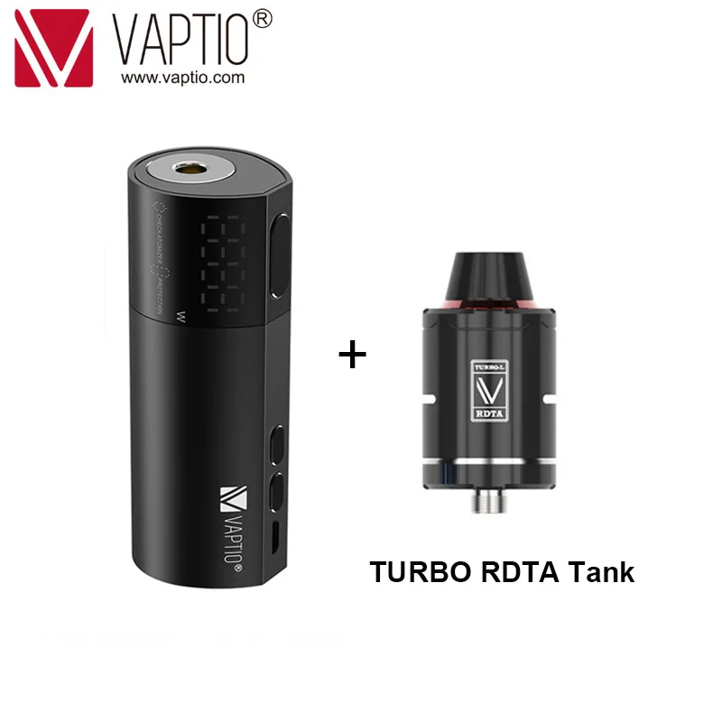 Электронная сигарета Vaptio VEX100 боксмод вейп 100 Вт 510 Thread питание от батареи
