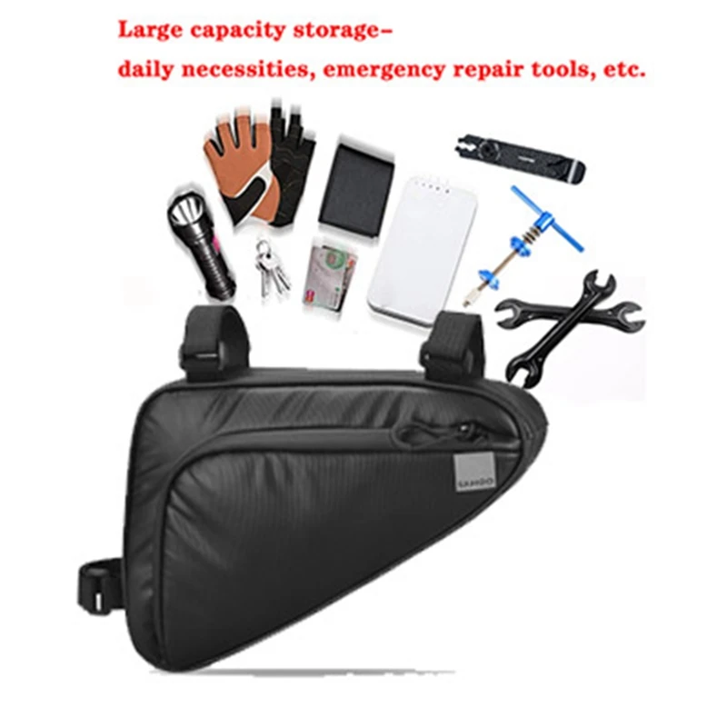 Sahoo велосипедная Рама для хранения сумка Водонепроницаемая передняя Труба