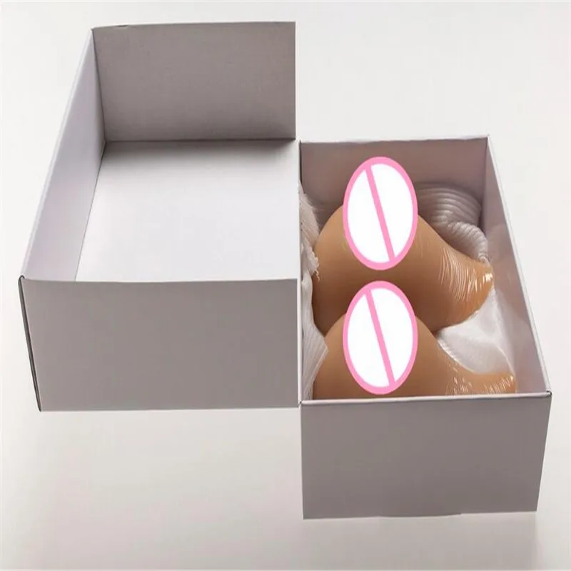 New Silicone Breast Forms 1000g Realistic Fake Boobs Crossdresser Shemale Transgender Drag Queen Mastectomy Bras for Women