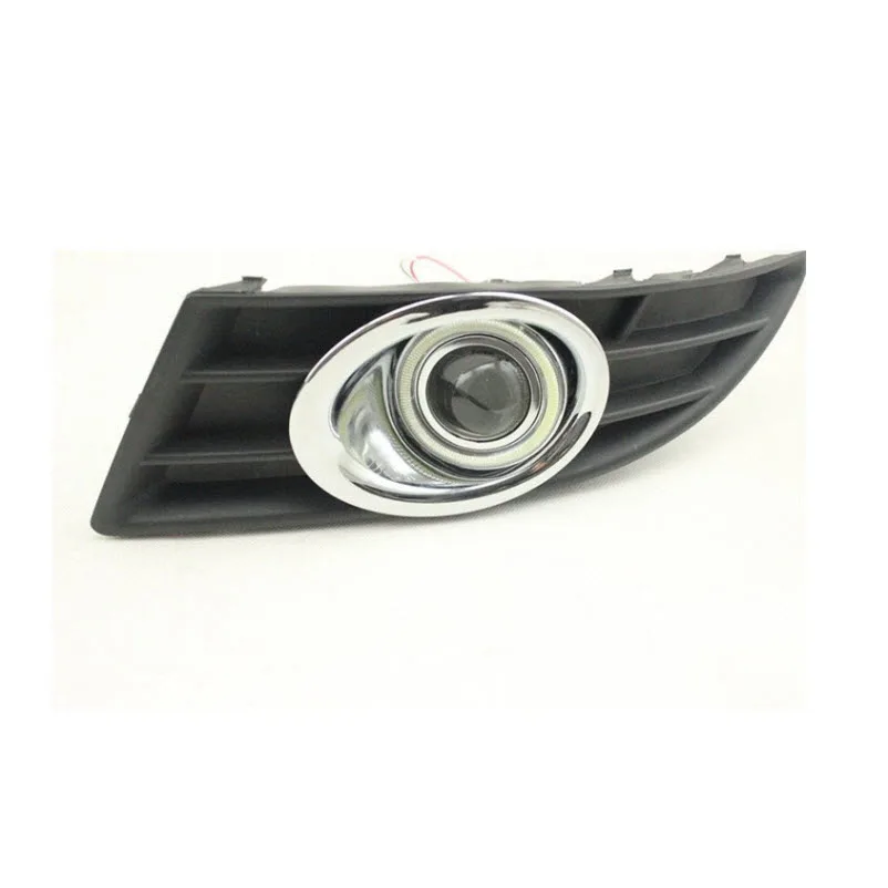 EeMrke для Skoda Fabia 2012 2013 2014 светодиодный Ангельские глазки DRL Габаритные огни