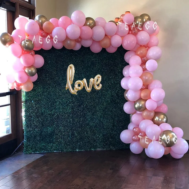 110 шт. Сделай Сам Свадьба юбилей вечерние ринка воздушные шары гирлянда Женская