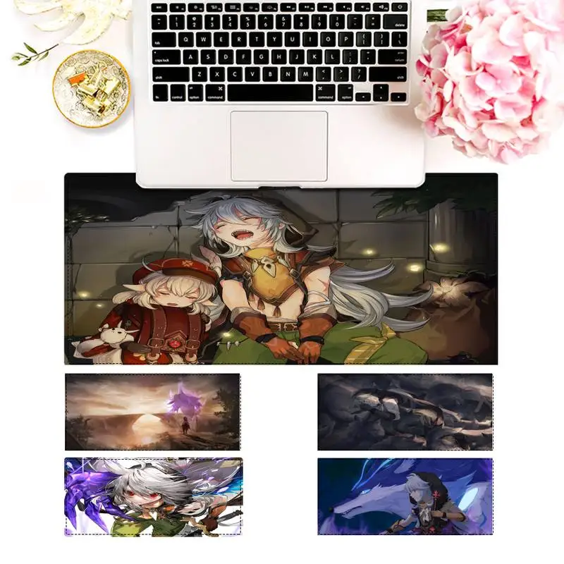 

Funny GenshinImpactRazor Gaming Mouse Pad Gaming MousePad Large Big Mouse Mat Desktop Mat Computer Mouse pad For Overwatch