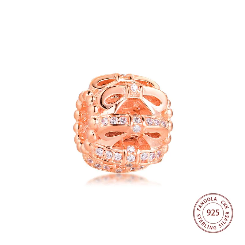 

Женский браслет из серебра 925 пробы, с подвесками-бусинами