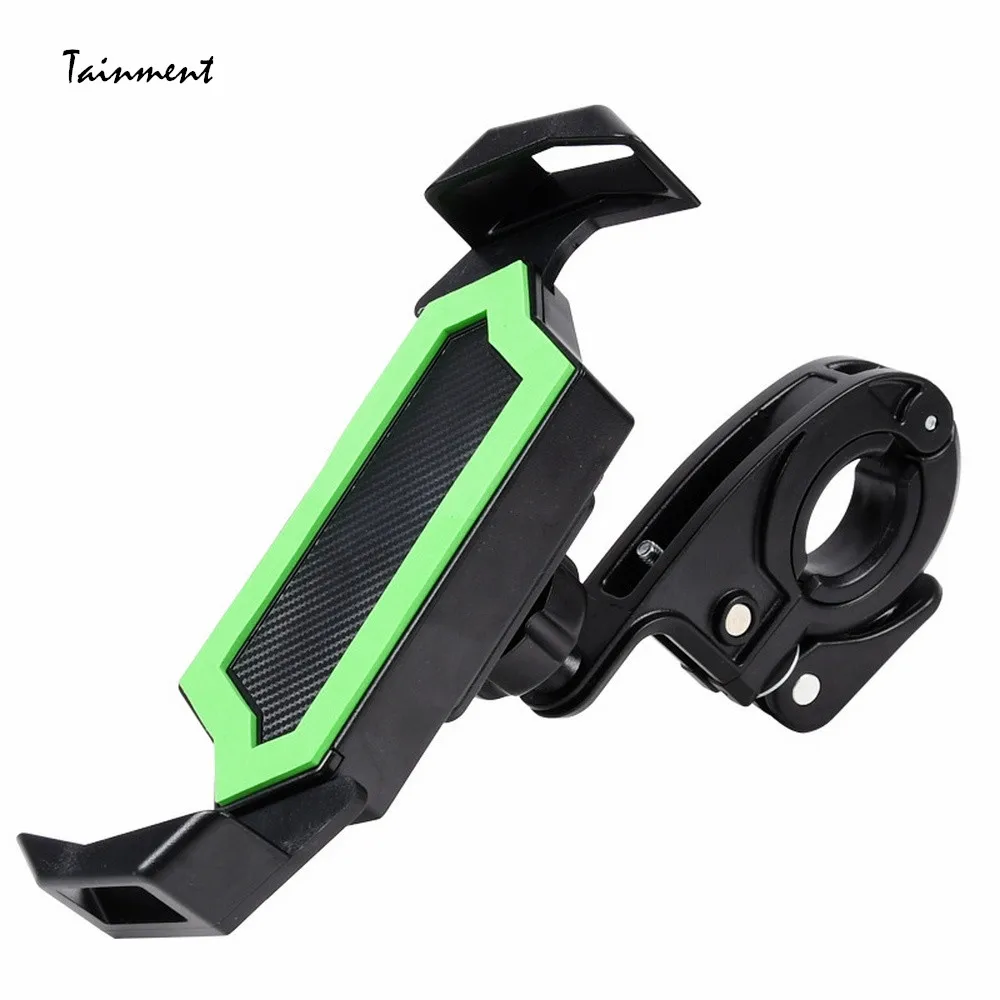 

360° Rotation Bicycle Phone Holder Anti Shake Anti-slip Bike Handlebar Mount Mobilephone Support Bike Phone Holder for Cycling