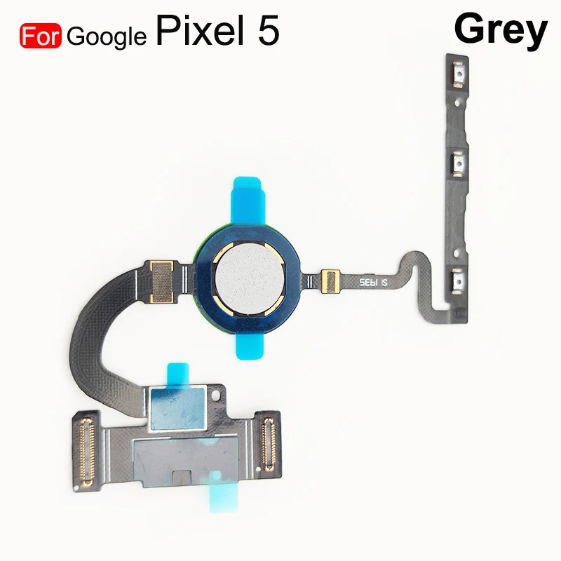 Кнопка включения/выключения громкости для Google Pixel 5 с датчиком отпечатка пальца |