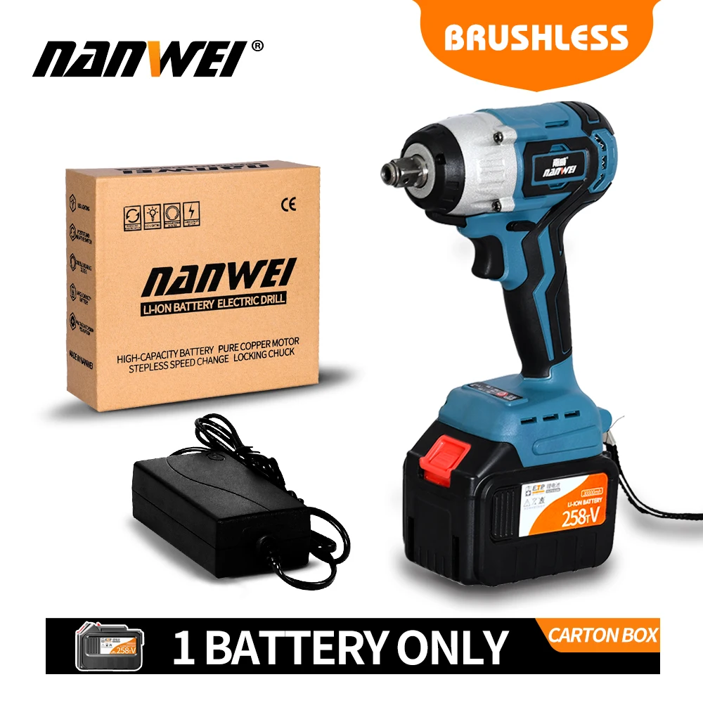 

automotive tools battery cordless electrical impact wrench for tires cordless torque wrench electric wrench