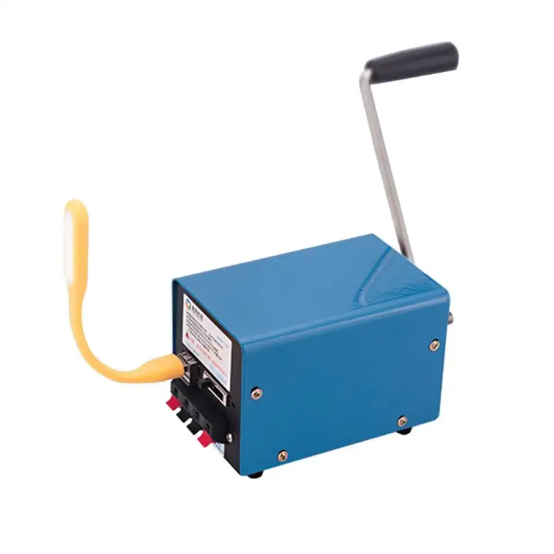 

Outdoor Hand Crank Dynamo Charger Portable Emergency Hand Power USB Charging Emergency Survival Hand Crank Generator