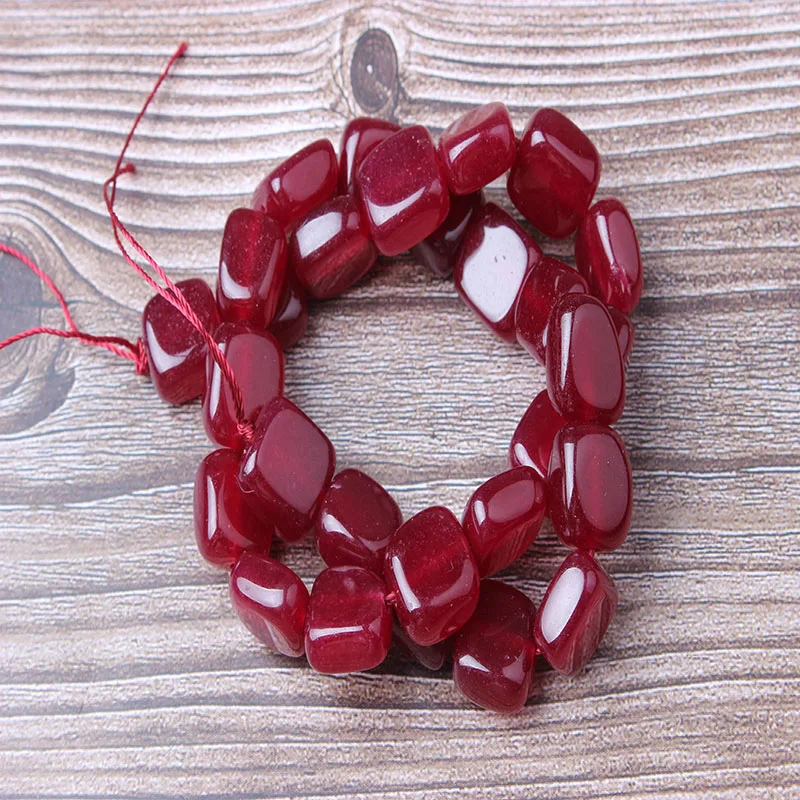 Lan Li модные ювелирные изделия гранат jade12x12 мм бусины Круглые браслет ожерелье