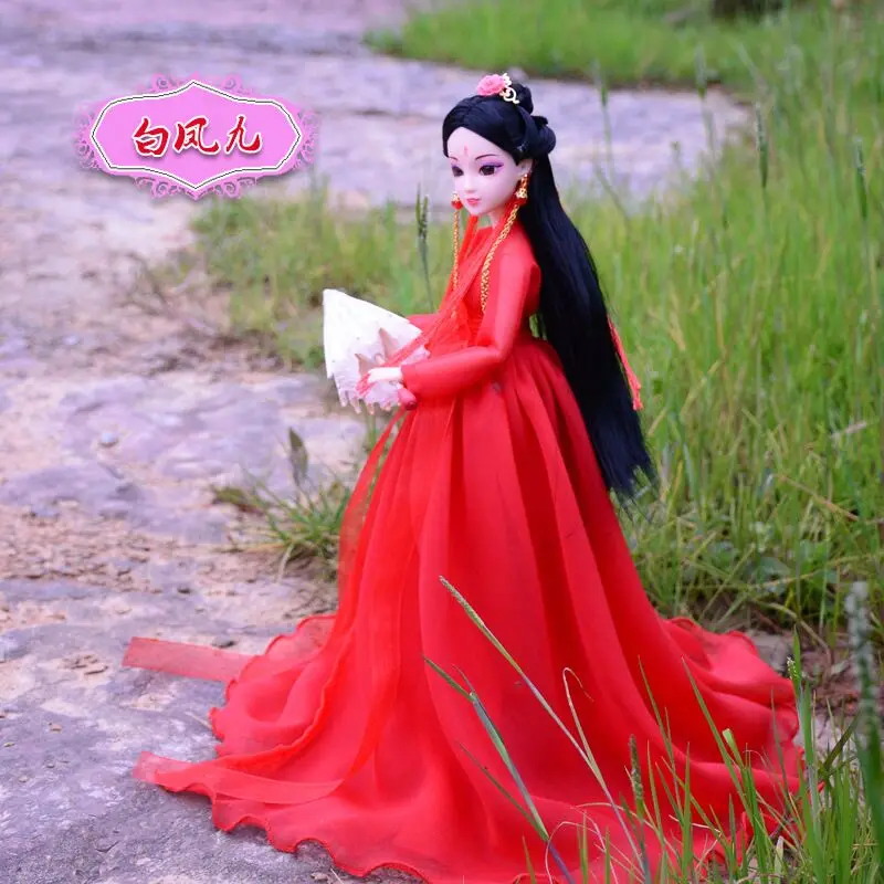 Старинное платье кукла китайская наложница empтора Дворцовый костюм сустав