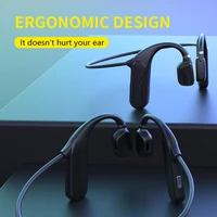 5 0 earphones sports waterproof wireless headset ear hook bone conduction stereo hifi headphones with mic support handfree call