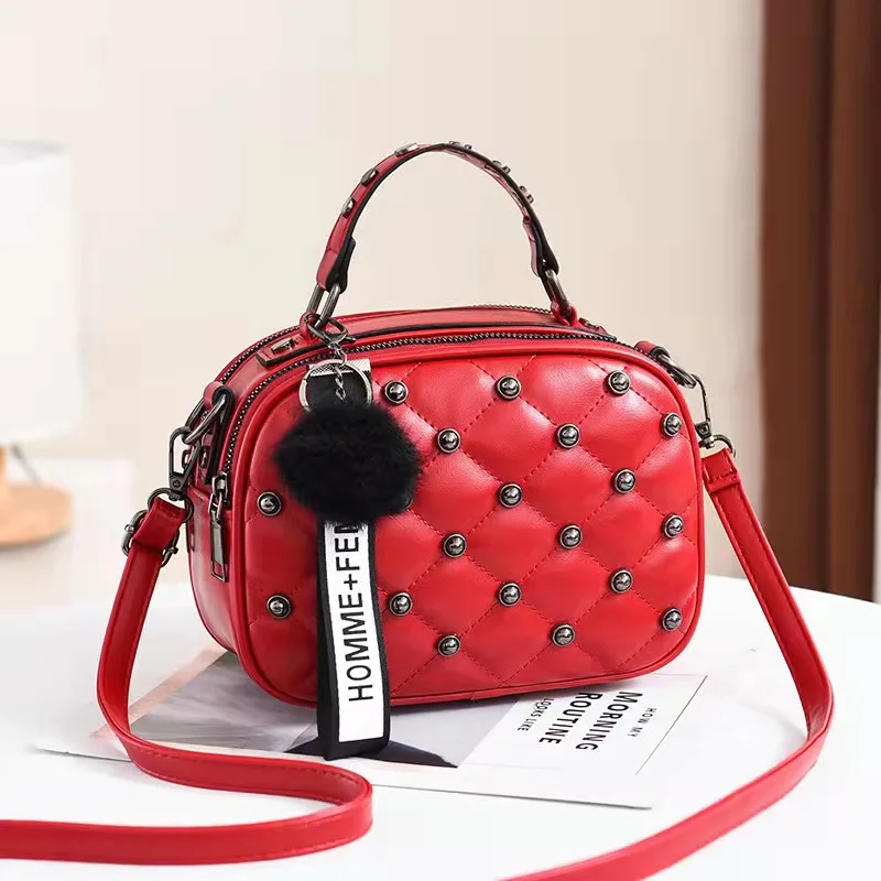 

New Fashion Cute Sweet Lady Handbag PU Leather Shoulder Messenger Bag