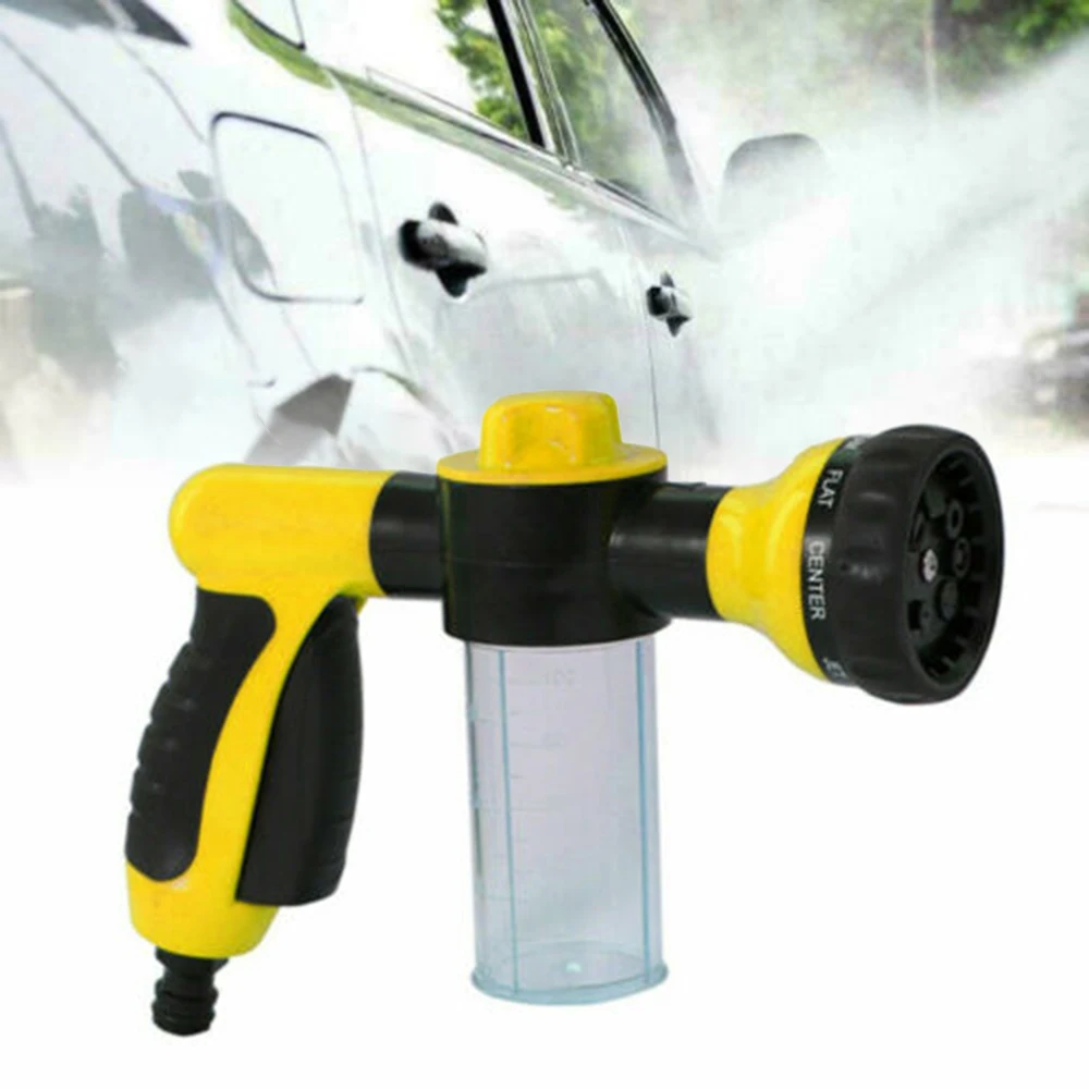 

New Foam Sprayer Attachment Sprayer Nozzle Reservoir Car Wash ABS Acrylic