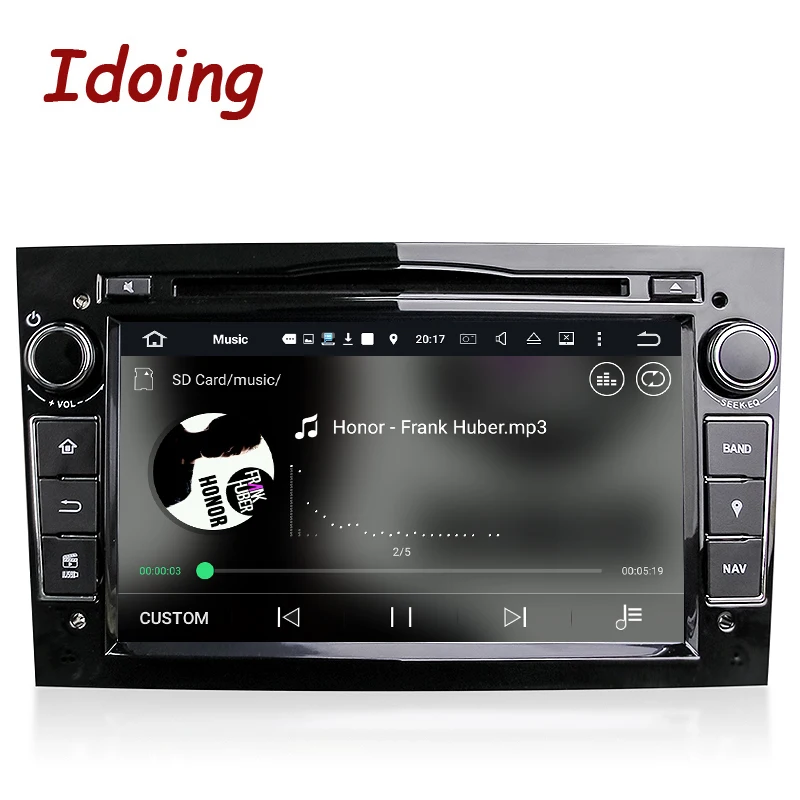 Автомобильный мультимедийный видеоплеер Idoing 2Din на руль Android DVD радио для Opel Vectra