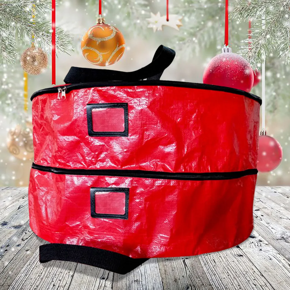 

Рождественское украшение, Рождественский Декор, аксессуары, органайзер, украшения, сумки для хранения, сделанные из полиэтилена, 30 дюймов, к...