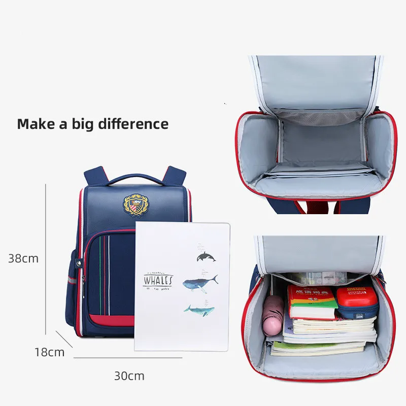 

Waterproof Children School Bags boys Girls kids Orthopedic school Backpacks kids schoolbags book bags baby kindergarten backpack