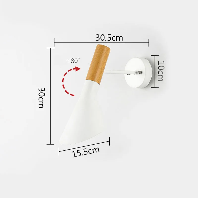 

Nordic Wall Lamp Modern Vanity Light Bedroom Industrial Decor Iron Mirror Lights Stair Light Loft Decor Bathroom Light Fixtures