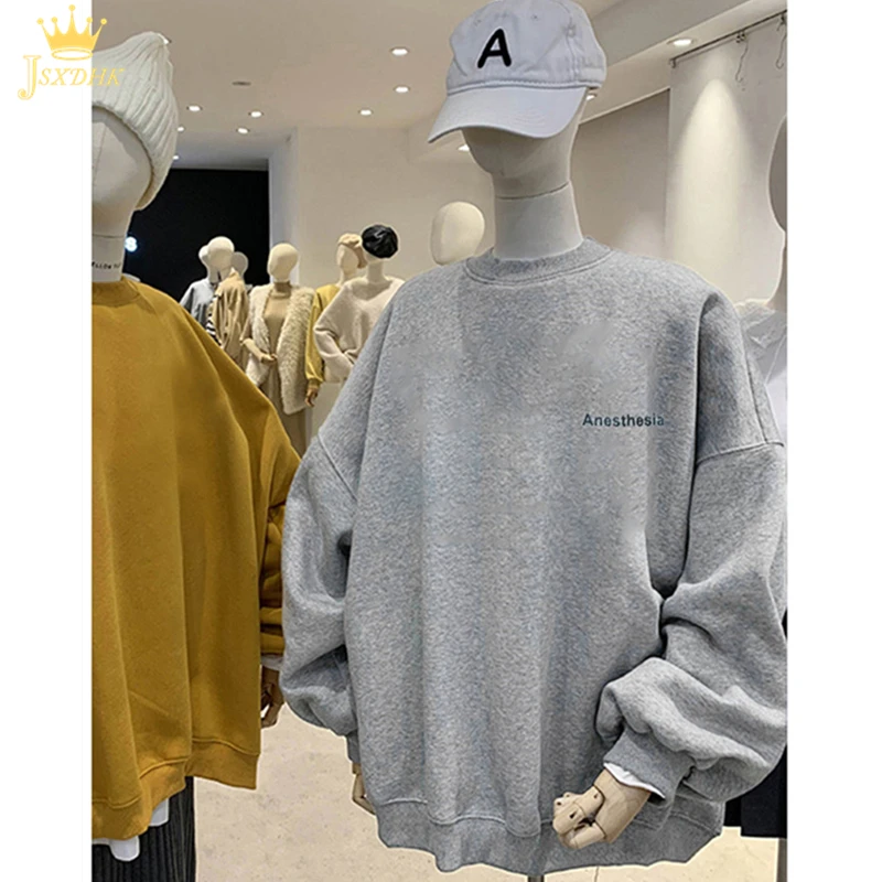 

Женский свитшот с круглым вырезом, с длинным рукавом