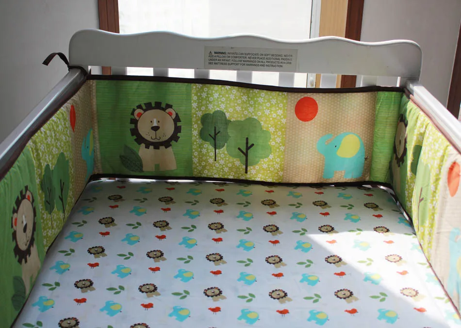 3 предмета в комплекте зеленые джунгли постельные принадлежности слон с