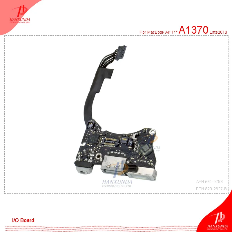 

Genuine Laptop I/O USB Power Audio Board DC Jack For MacBook Air 11" A1370 A1465 2010 2011 2013 2012 2014 2015