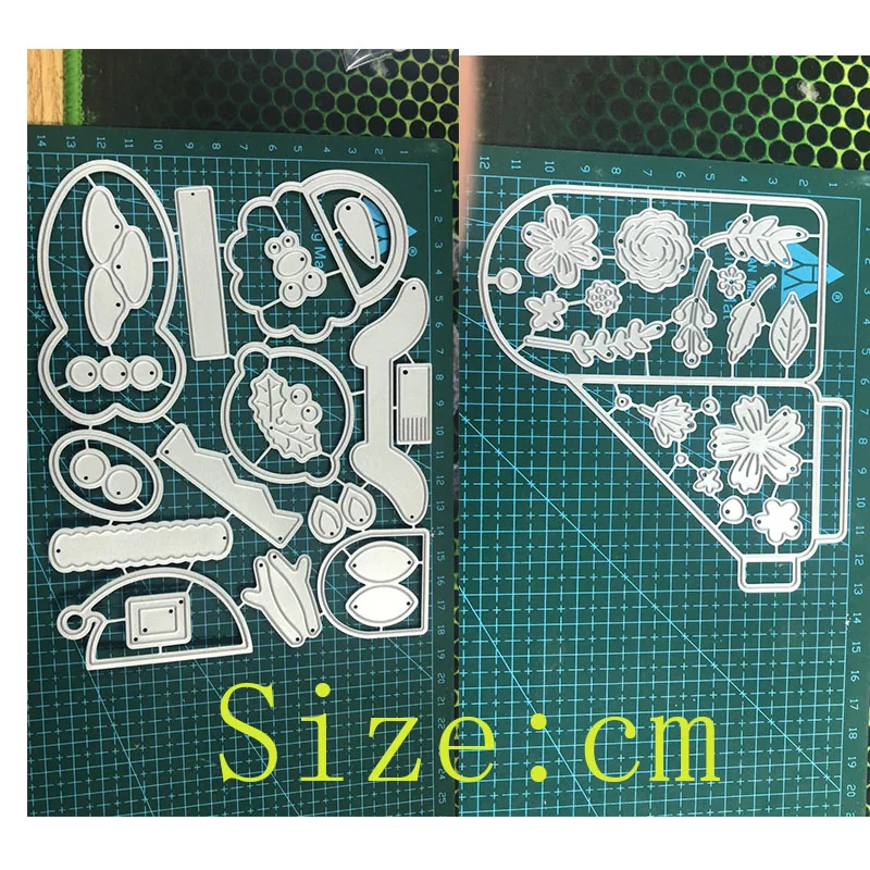 2 комплекта рождественские персонажи Санта-снеговик Пингвин Цветочные карманные