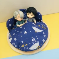 new 16cm bjd ob11 doll round baby bed suit bed sleeping bag mattress 112 doll house gsc obitsiu 11 universal accessory kawaii