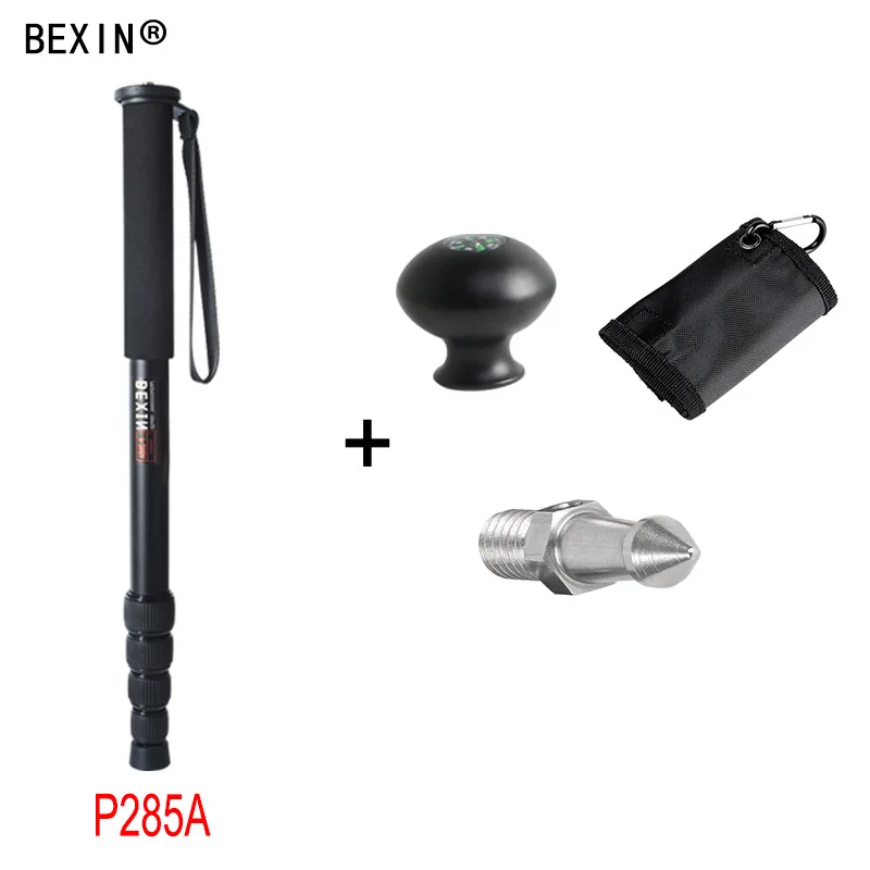 set 2 BEXIN Unipod палка штатив монопод легкий переносной монопод для камеры для SLR DSLR цифровой видеокамеры с ножкой для ногтей сумка для переноски - Цвет: set 2
