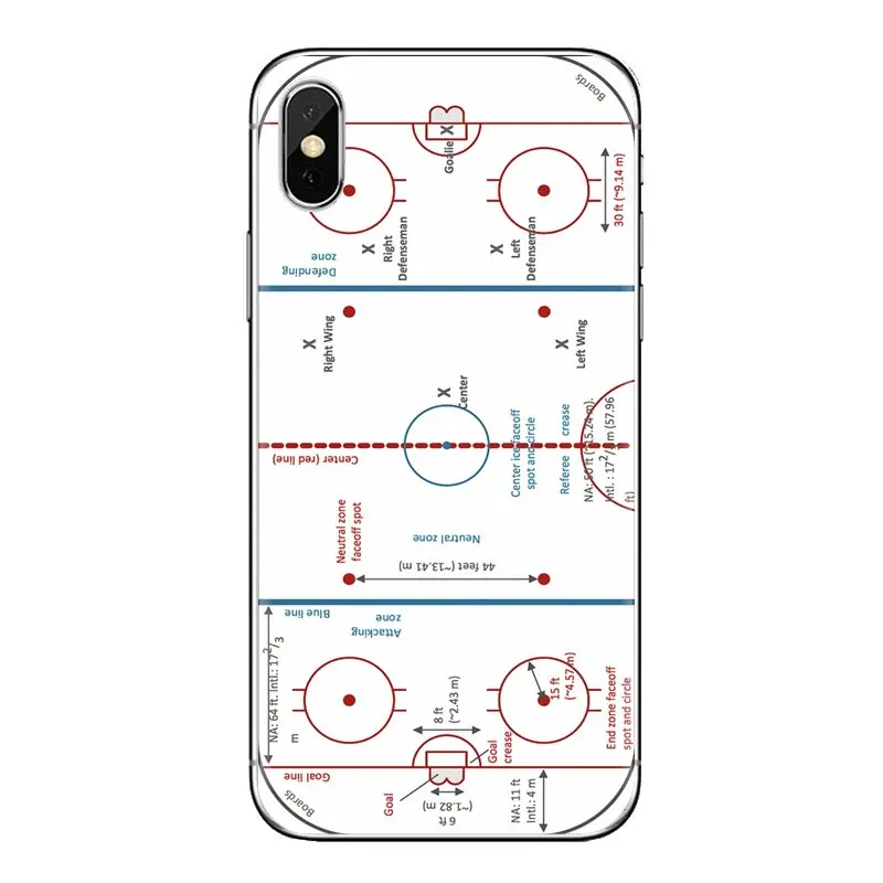 Для huawei G7 G8 P7 P8 P9 P10 P20 P30 Lite Mini Pro P Smart плюс 2017 2018 2019 чехол из термополиуретана Хоккей