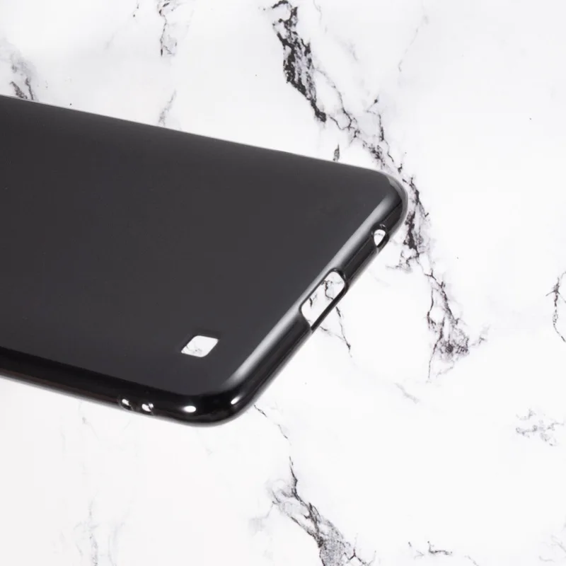 Чехлы для ZTE Blade A7s силиконовый чехол мягкий матовый из ТПУ с рисунком ярко черного