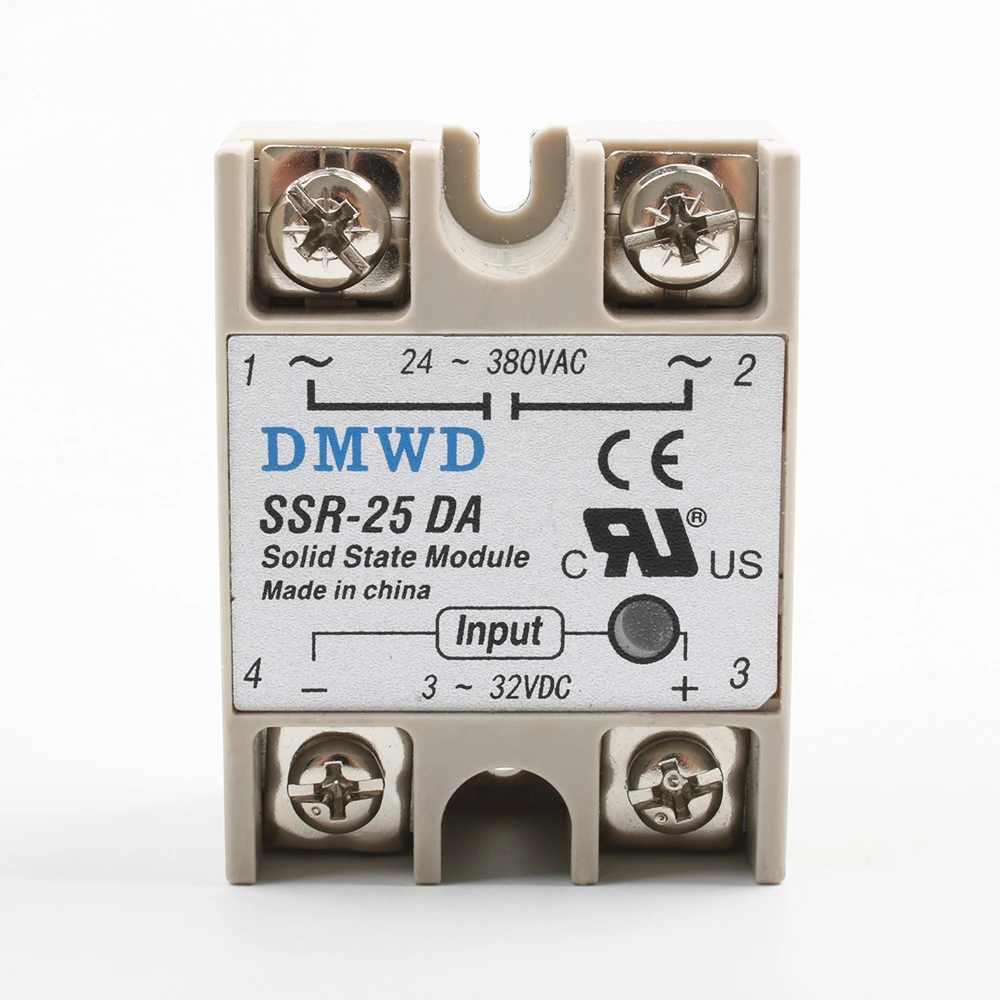 Твердотельные реле SSR-25 25A DA Промышленные твердотельные реле Модуль AA SSR DD SSR-25VA SSR-25DD SSR-25AA SSR-25DA