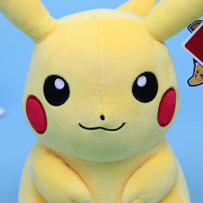 Kawaii Pikachu Charmander Squirtle Bulbasaur Lapras плюшевая кукла мягкая качественная Игрушка Аниме игровой периферический продукт подарки