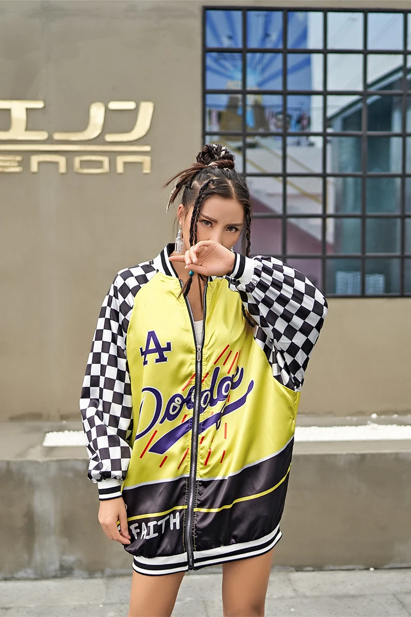 Женская одежда в европейском и американском стиле хип хоп новинка на весну осень