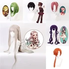 Парик для косплея аниме Ханако-кун Цукаса Сакура хэдро митсубиро акане АОИ, парик для косплея 1:1, парик для игры на Хэллоуин с короткими длинными волосами