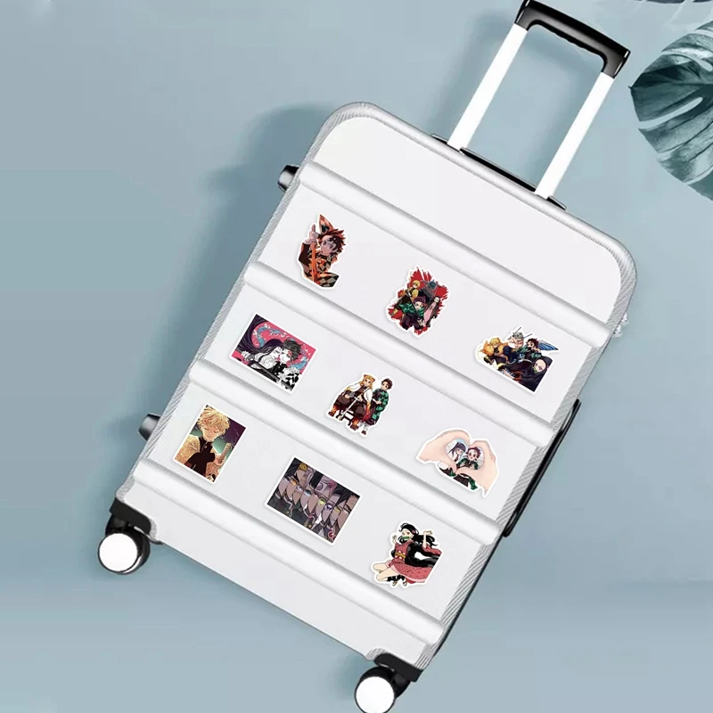 

Theatrical Edition Ghost Slayer Blade Infinite Train Graffiti Stickers Waterproof Laptop Guitar Cartoon Stickers Kids Toys