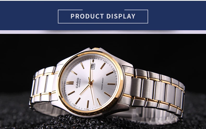 Casio pointer series модные повседневные кварцевые мужские часы MTP-1183G-7A