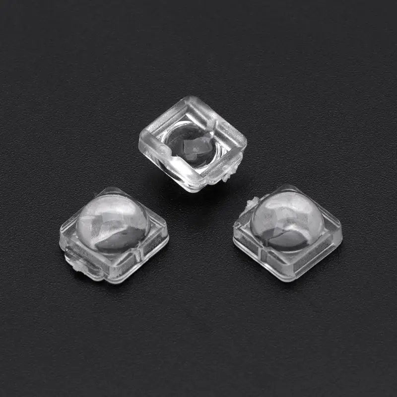 Высокое качество 5050 светодиодные линзы smd размер: 7 6X7 6 мм угол: 30 60 140 градусов