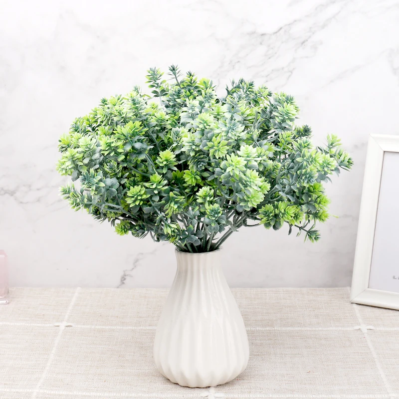 Листья Флорес DIY украшения дома аксессуары пластиковый Декор растения