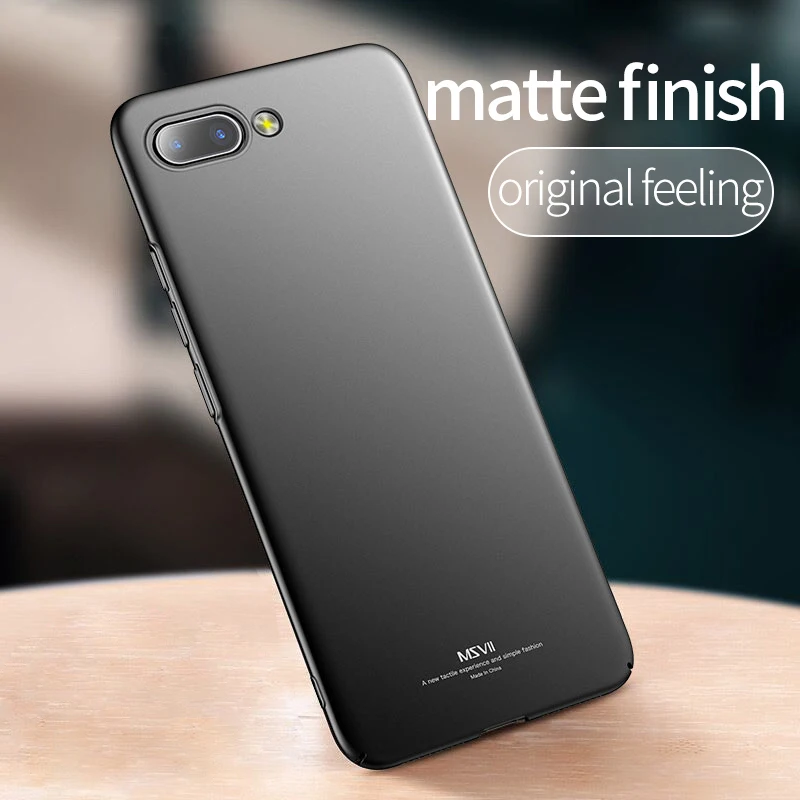 Чехол для Honor 10 9 Lite MSVII Жесткий PC легкий матовый чехол ультра тонкий матовый чехол для Huawei Honor 8 9 10 Lite чехол для телефона