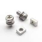 Универсальный мотоцикл, скутер, мотовездеход, Байк, аккумулятор 5 мм, 6 мм, Клеммная гайка и болт, комплект m6x12 мм, m5x10 мм, Firt 4Ah 5Ah 6AH 7Ah, 2 комплекта