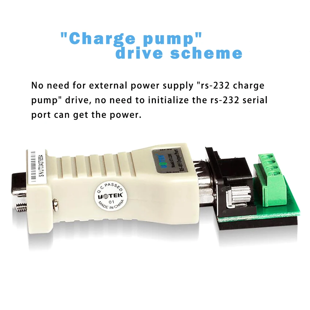 Последовательный преобразователь данных RS232 в RS485/RS422 Адаптер Стандартный