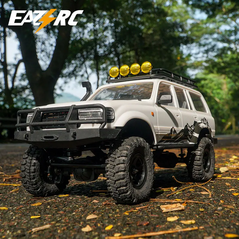 

EAZYRC PATRIOT RC автомобиль 1:18 2,4 ГГц 4WD модель Snow Storm гусеничный горный багги игрушки с дистанционным управлением с 2 батареями подарок для взрослы...