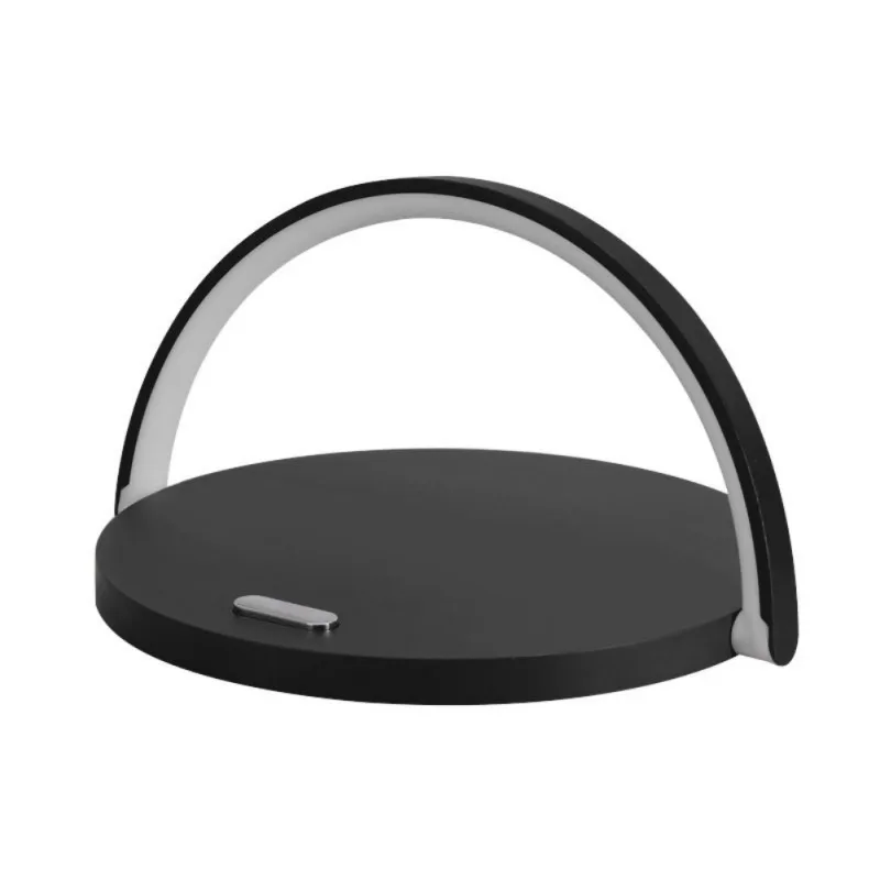 

Приглушаемая светодиодная Ночная лампа с беспроводной зарядкой Qi, с питанием от USB, настольная лампа с сенсорным управлением для спальни/Ка...