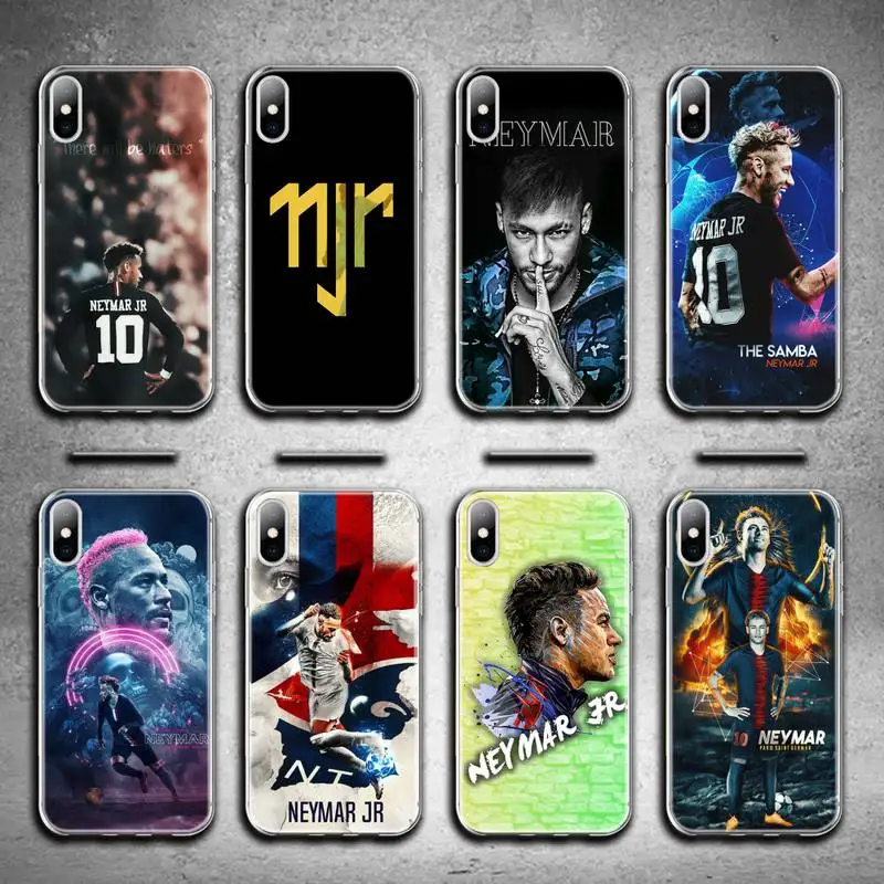 Бразилия Футбол суперзвезда Неймар чехол для телефона iphone 12 pro max 11 XS MAX 8 7 6 6S Plus X 5S