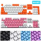 Набор универсальных колпачков для клавиш Cherry MX, 104 шт.