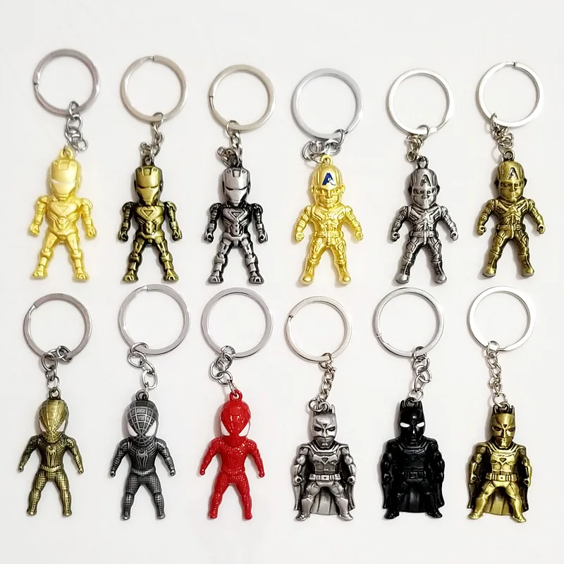 Avengers Endgame Loki Scepter Keychain For Men Thor's Hammer Mjolnir Axe Key Chain Jewelry Accessories | Украшения и