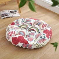 flower circle europe style back cushion home office chair sofa pillow buttocks seat