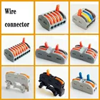 Проводной разъем, Клеммная деталь, универсальный разъем питания, Электрический мини-разъем, быстрая фотография