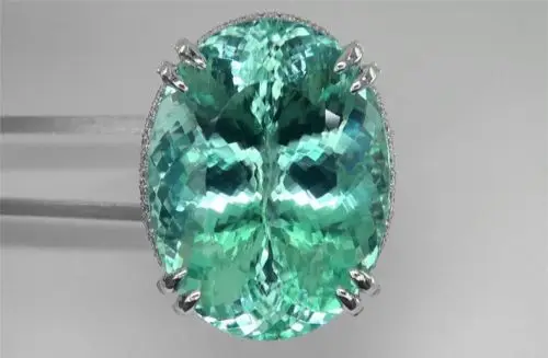 

New Green Oval Zircon Rings For Women Simple Style Silver Color Wedding Engagement Fashion Jewelry Z3X717