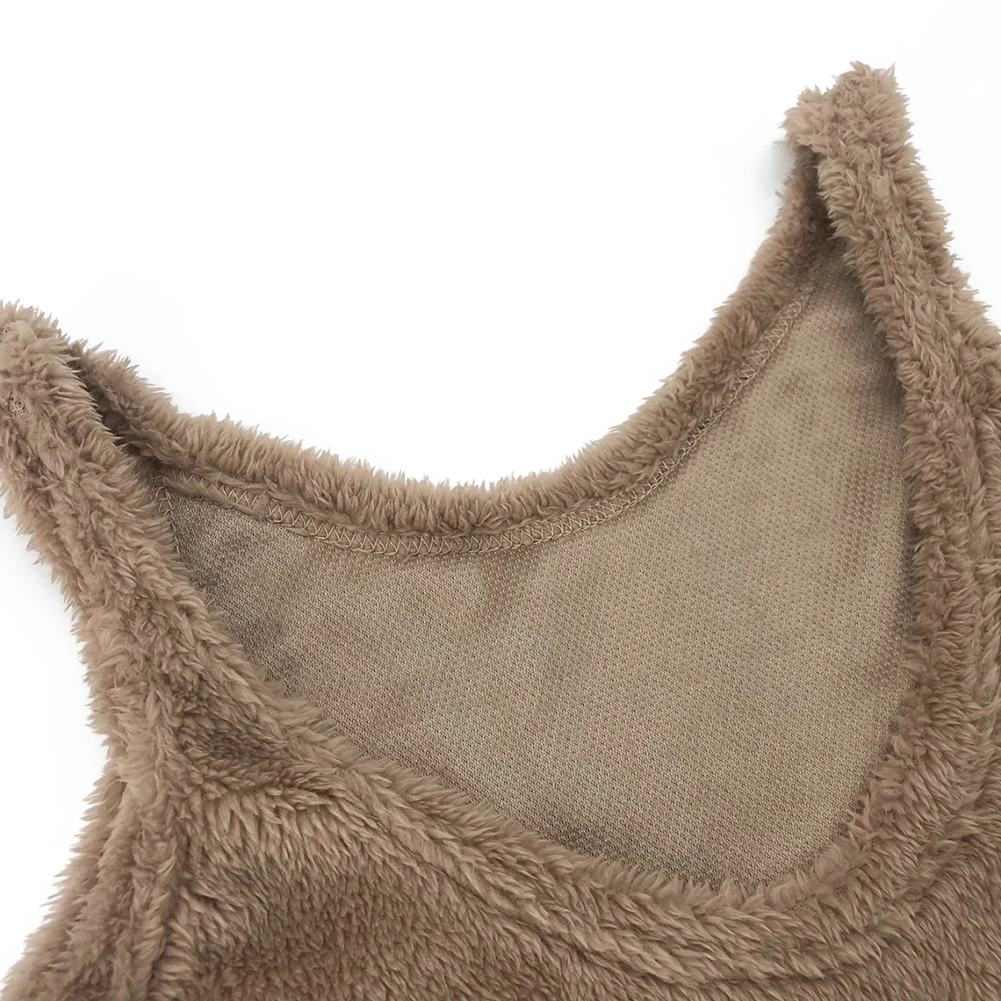 Осень-зима 2020 комплект из двух предметов с мехом сексуальный укороченный топ