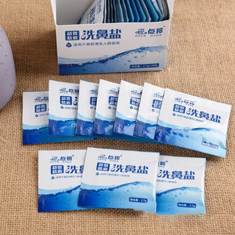 30 Bag/Box носовые краску Смешайте соль изделие не вызывает аллергии рельеф для