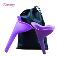 female urination device reusable silicone female urinal foolproof women pee funnel allows women to pee standing up outdoor camp